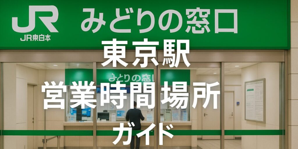 tokyo-station-jr-ticket-office