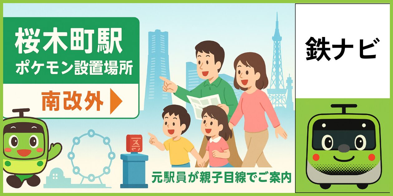 JR East Pokemon Mega Stamp Rally 2025 Sakuragicho Station