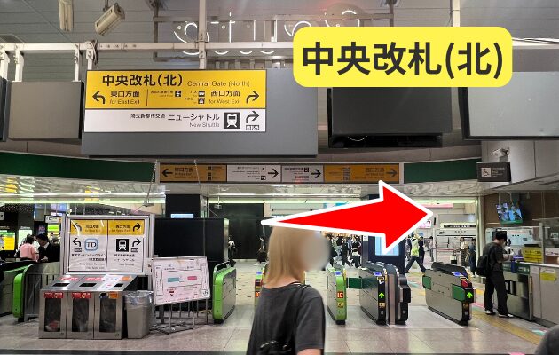 埼玉県「大宮駅のみどりの窓口」営業時間・電話番号・どこにあるか写真つき解説　わかりやすい構内図　まめの木　待ち合わせ場所　中央改札(北)