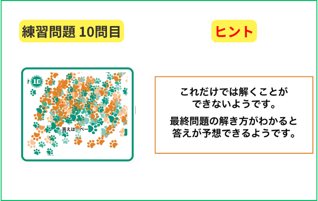 山手線謎めぐり・謎解き2025の練習問題の答え