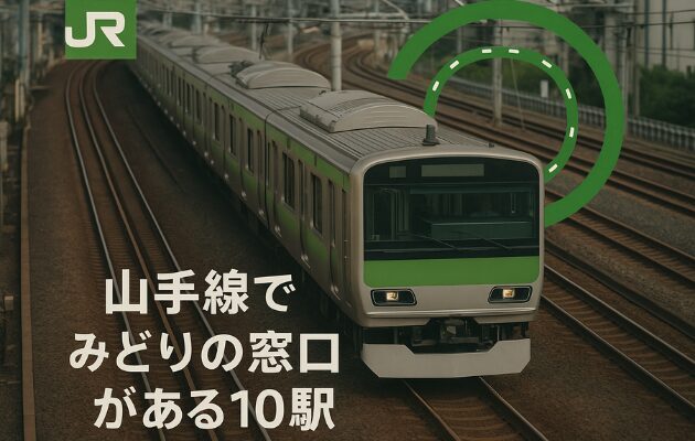 山手線でみどりの窓口がある10駅｜営業時間は何時まで？