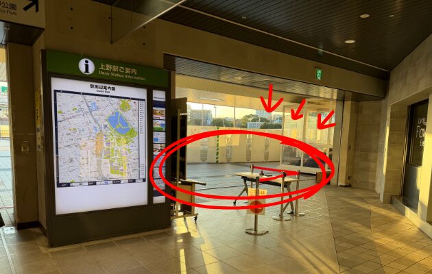 上野駅のレジェンドトレインスタンプラリー2026の設置場所・行き方を解説