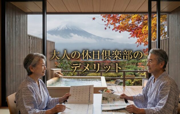 大人の休日倶楽部のデメリット