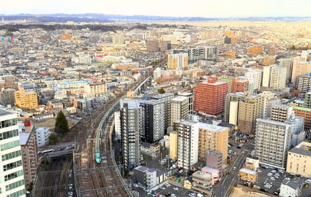 「AER(アエル)31階の展望テラス」　キュンパス日帰り・2日間仙台モデルコース