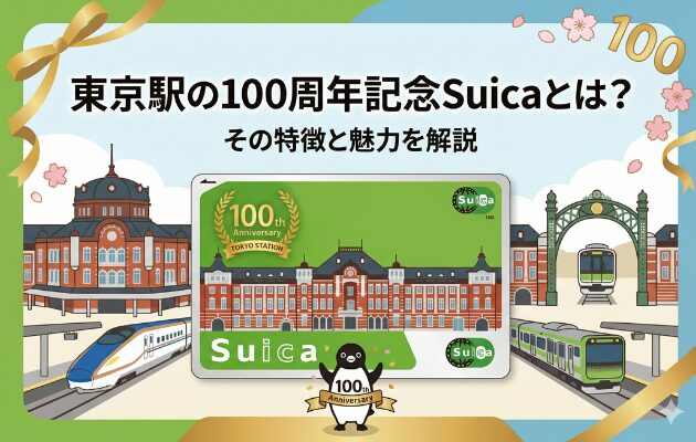 東京駅100周年記念Suicaとは？