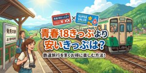 元駅員が青春18きっぷより安い代替きっぷ9選と金券ショップ活用術を徹底解説！