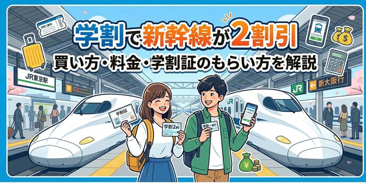 新幹線 安く 乗る 学生
