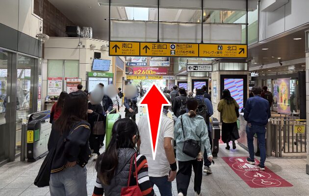 巣鴨駅のコナンスタンプラリー2026の設置場所