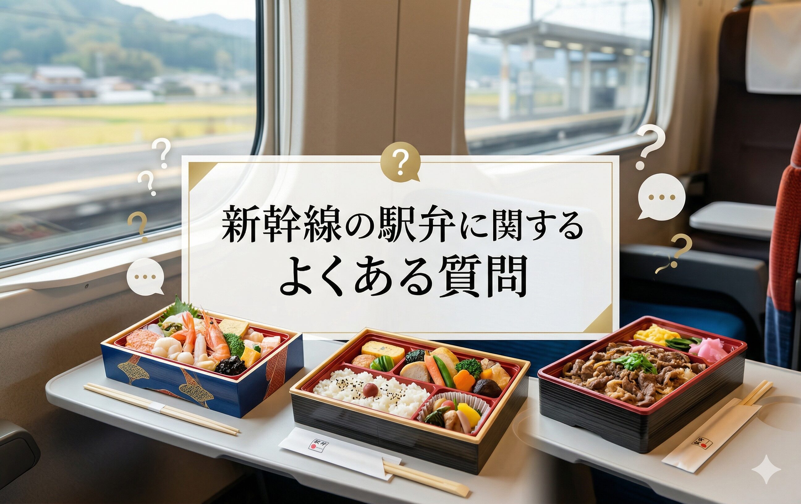 新幹線の駅弁に関するよくある質問