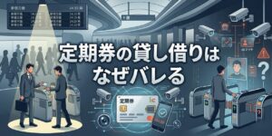 定期券の貸し借りはなぜバレる？の記事のアイキャッチ画像