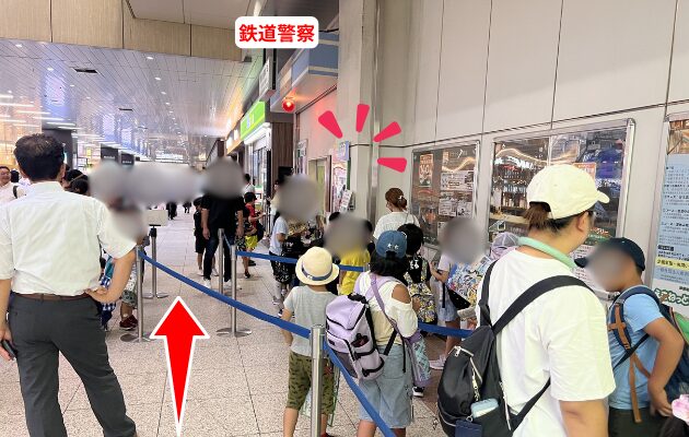 大宮駅のポケモンスタンプラリー2025の画像