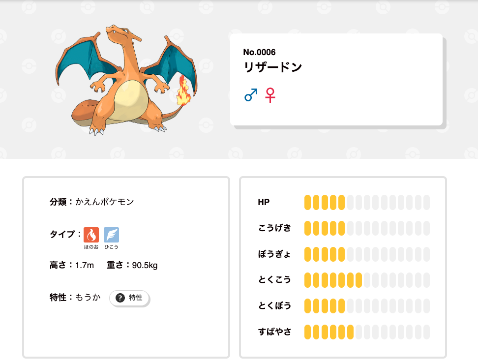 リザードン