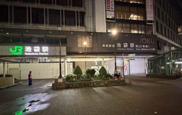 池袋駅の写真 ポケモンスタンプラリー2026 始発時間帯