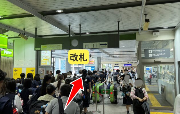 越谷レイクタウン駅 改札